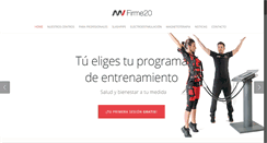 Desktop Screenshot of firme20.com